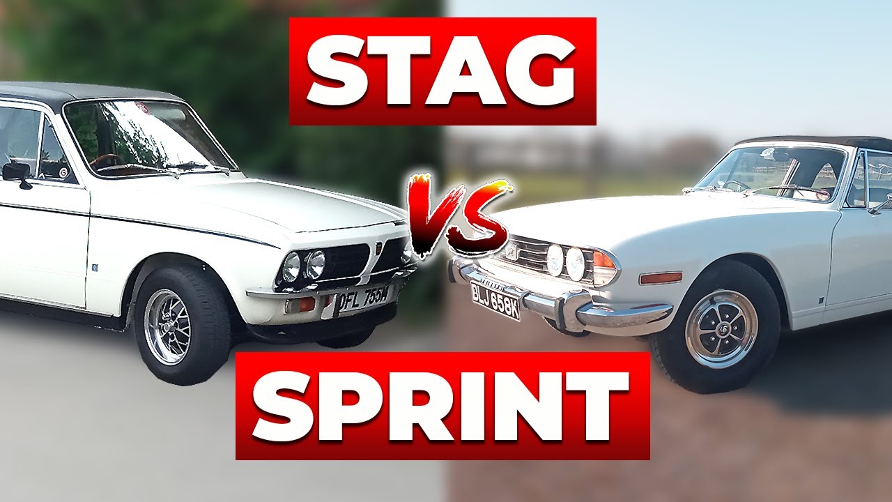 Triumph Stag vs Dolomite Sprint – Which 70s Classic Wins? | ‘Arry The Stag!
