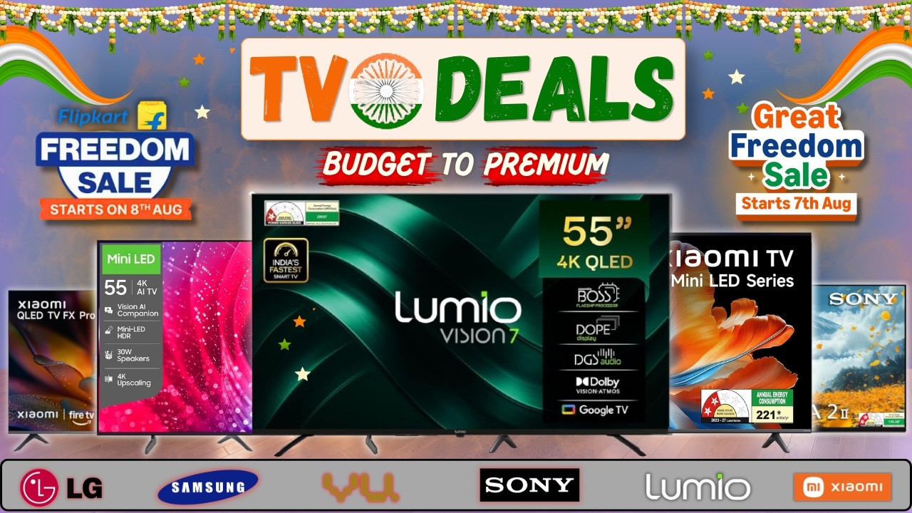 Freedom Sale 2026 TV Deals | Sony vs Samsung vs LG vs Lumio -- Best Buy Guide