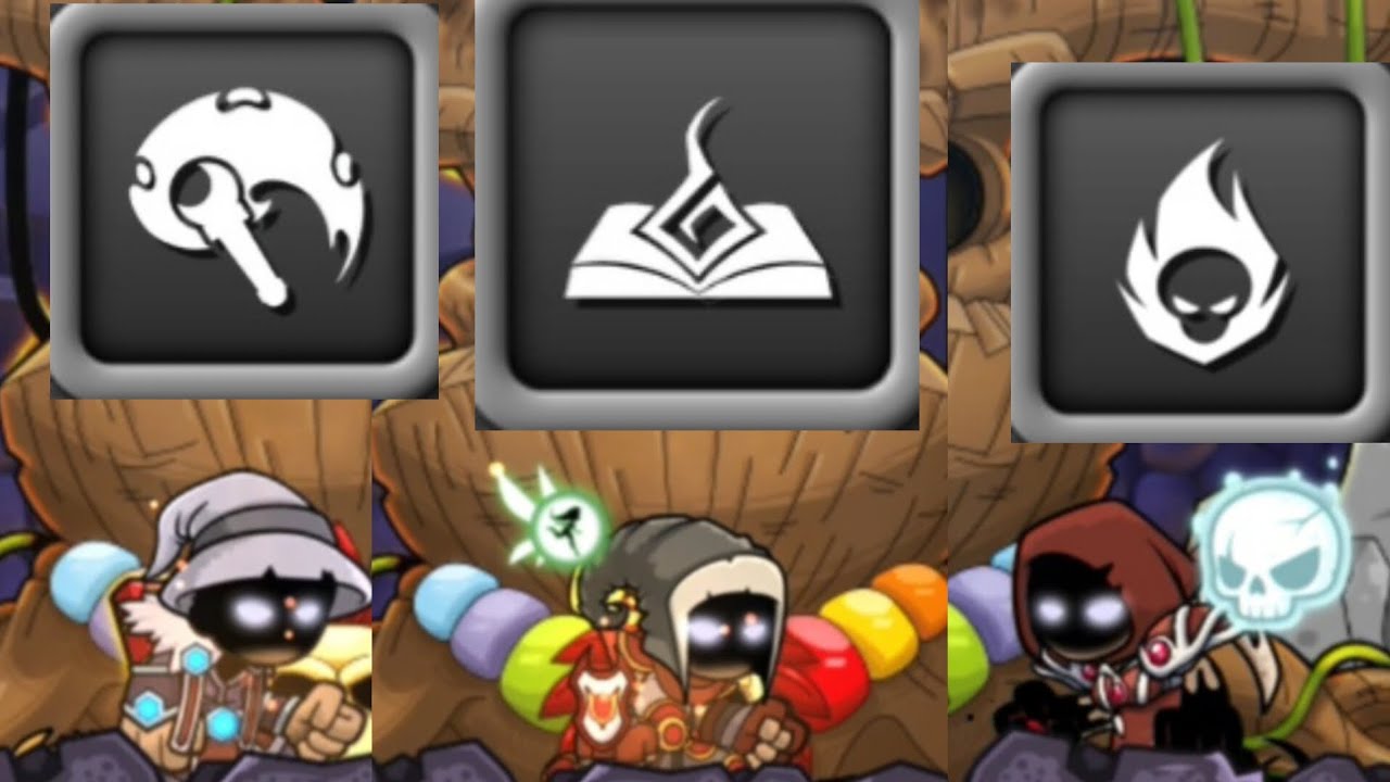 Magic Rampage:Melhores combinações para Mago, Alto mago e Mago sombrio (ler descrição)