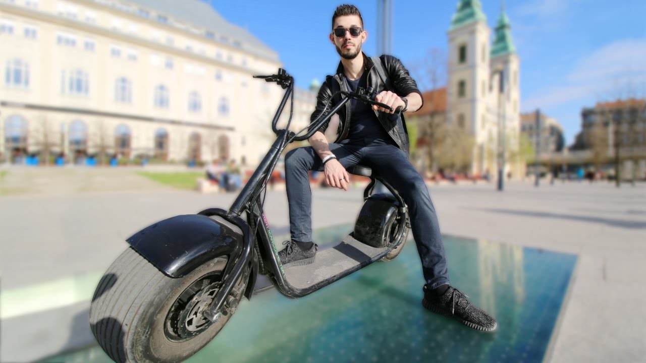 LE MONSTER ROLLER : UN ENGIN ELECTRIQUE INSOLITE !