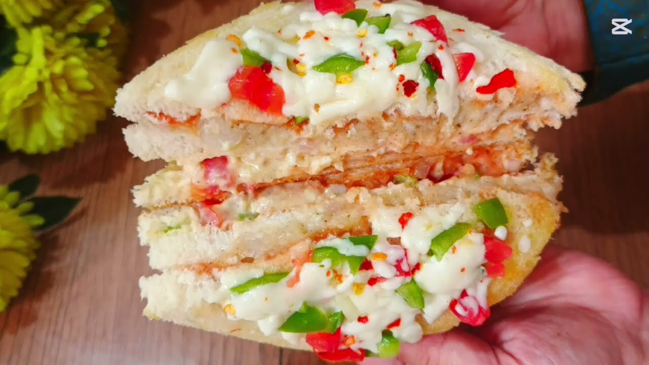 Cheesy Veg Sandwich | 5 Minute Snack | Bacho Ka Favorite Lunchbox Idea!