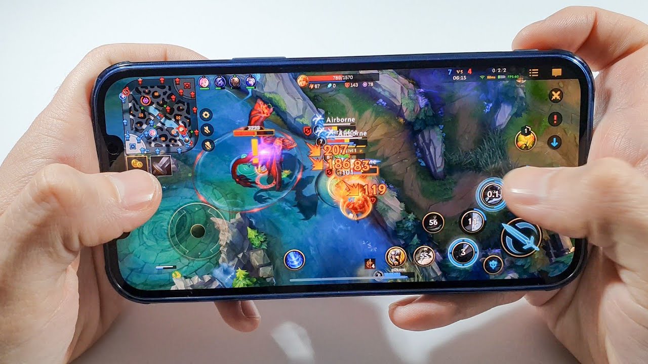 Iphone 12 Pro Max League of Legends 60fps Test