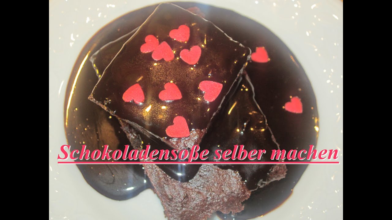 Schokoladenso&szlig;e in 5 Minuten selber machen | DIY | Dessertsauce Rezept | Vegan