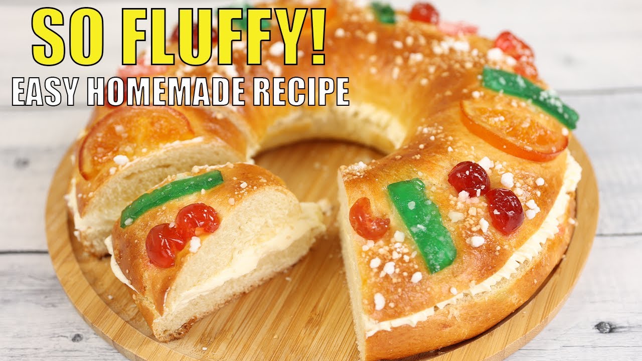 The Fluffiest Brioche You’ll Ever Eat! 👑 Authentic Spanish King's Cake
