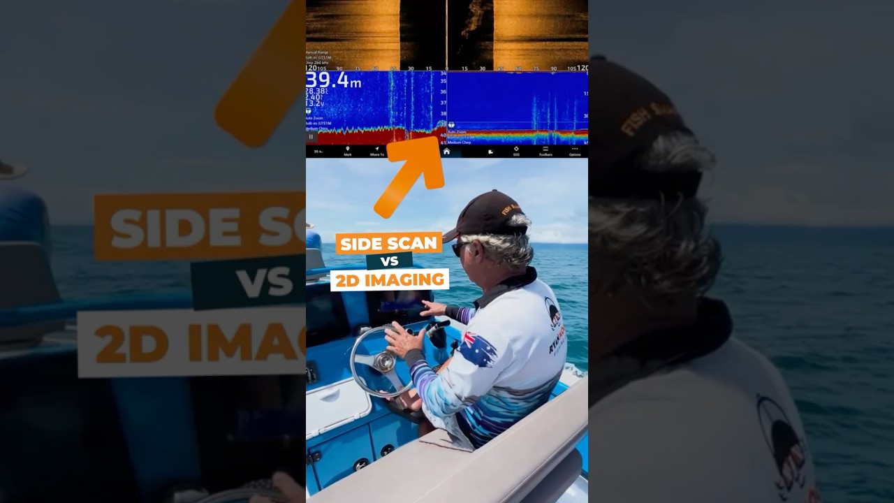Side Scan vs 2D! Take a look at what you&rsquo;re missing out on if you&rsquo;re only using 2D imaging.