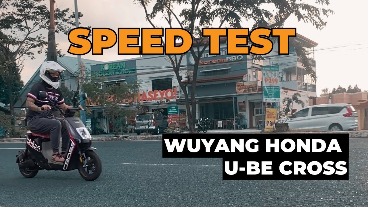 How fast is the Wuyang Honda U-Be? | Electric Cyclery | Electric Vehicle Manila
