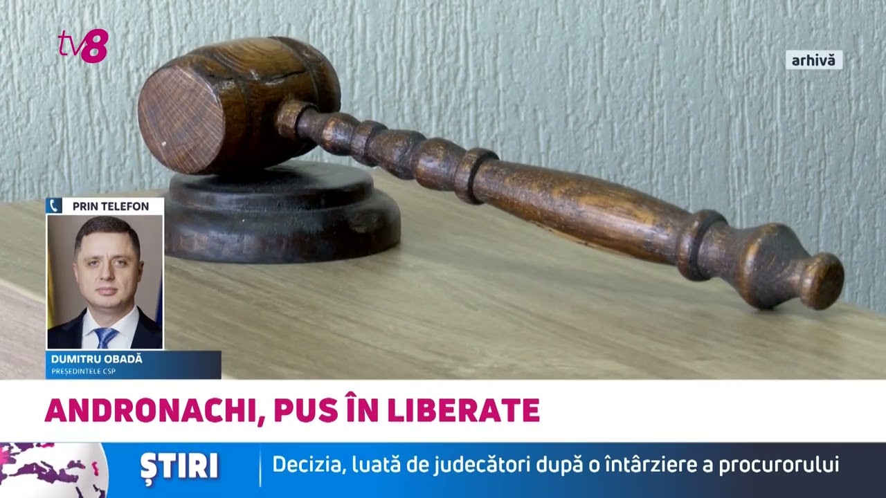 Vladimir Andronachi a scăpat de arest