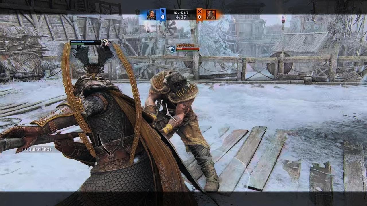 New for honour hero be tanky