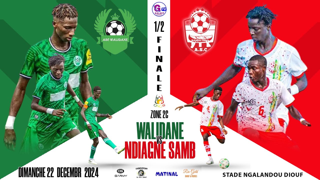 🔴DIRECT: WALIDANE vs NDIAGNE SAMB 1/2 FINALE ZONE 2C RUFISQUE.NAVETANE 2024