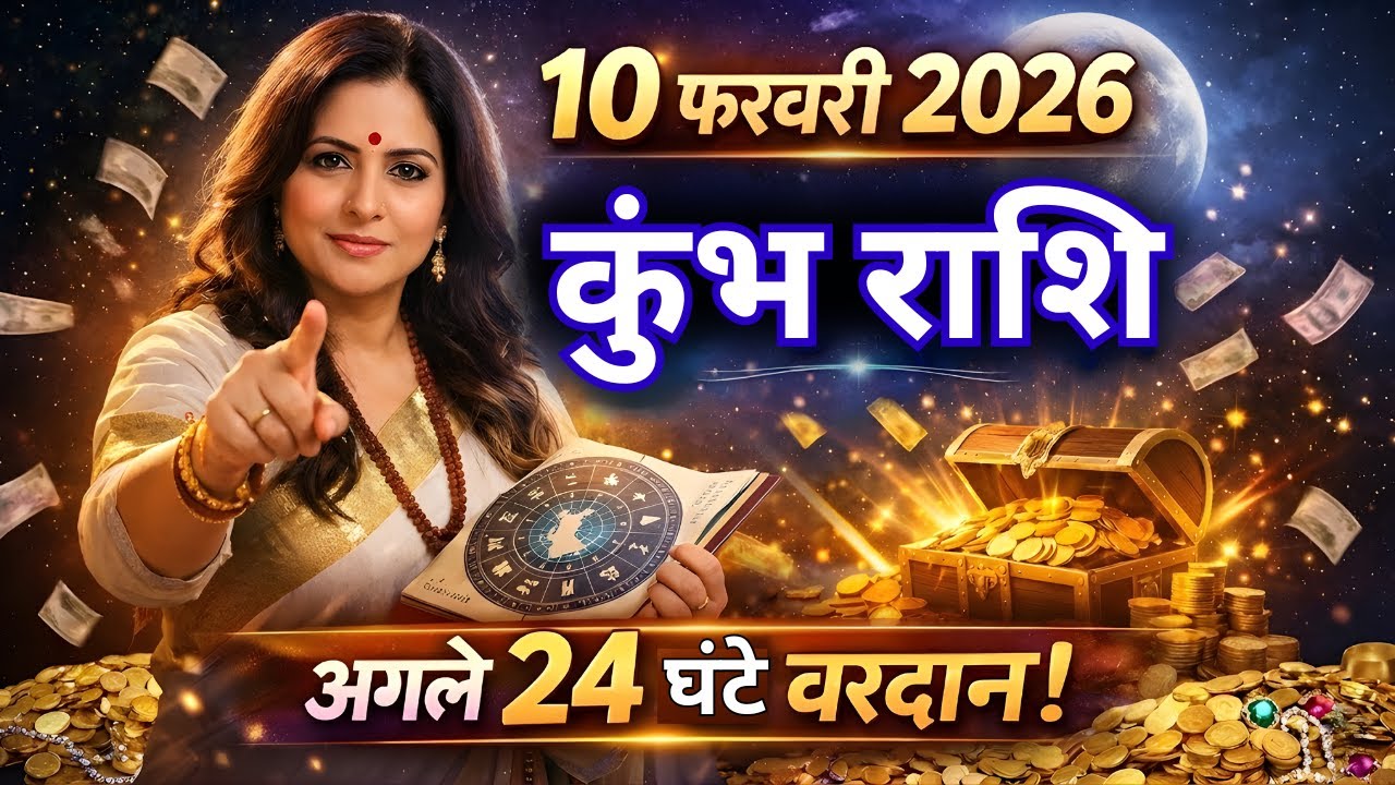 10 फरवरी 2026: अगले 24 घंटे कुंभ राशि वालों के लिए वरदान साबित होंगे!