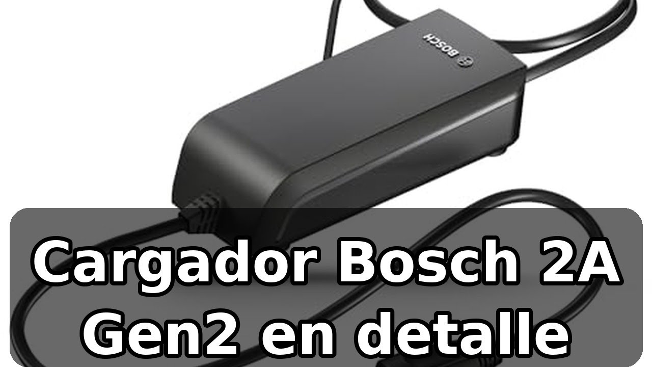 Review completa del Cargador Bosch 2A Gen2 Active+Performance con cable