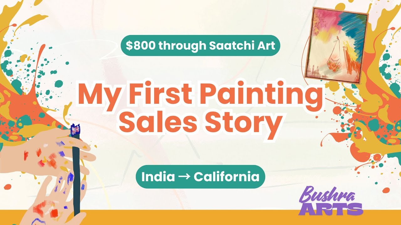 My First Art Sale Journey | The Struggles No One Told Me (Part 1)