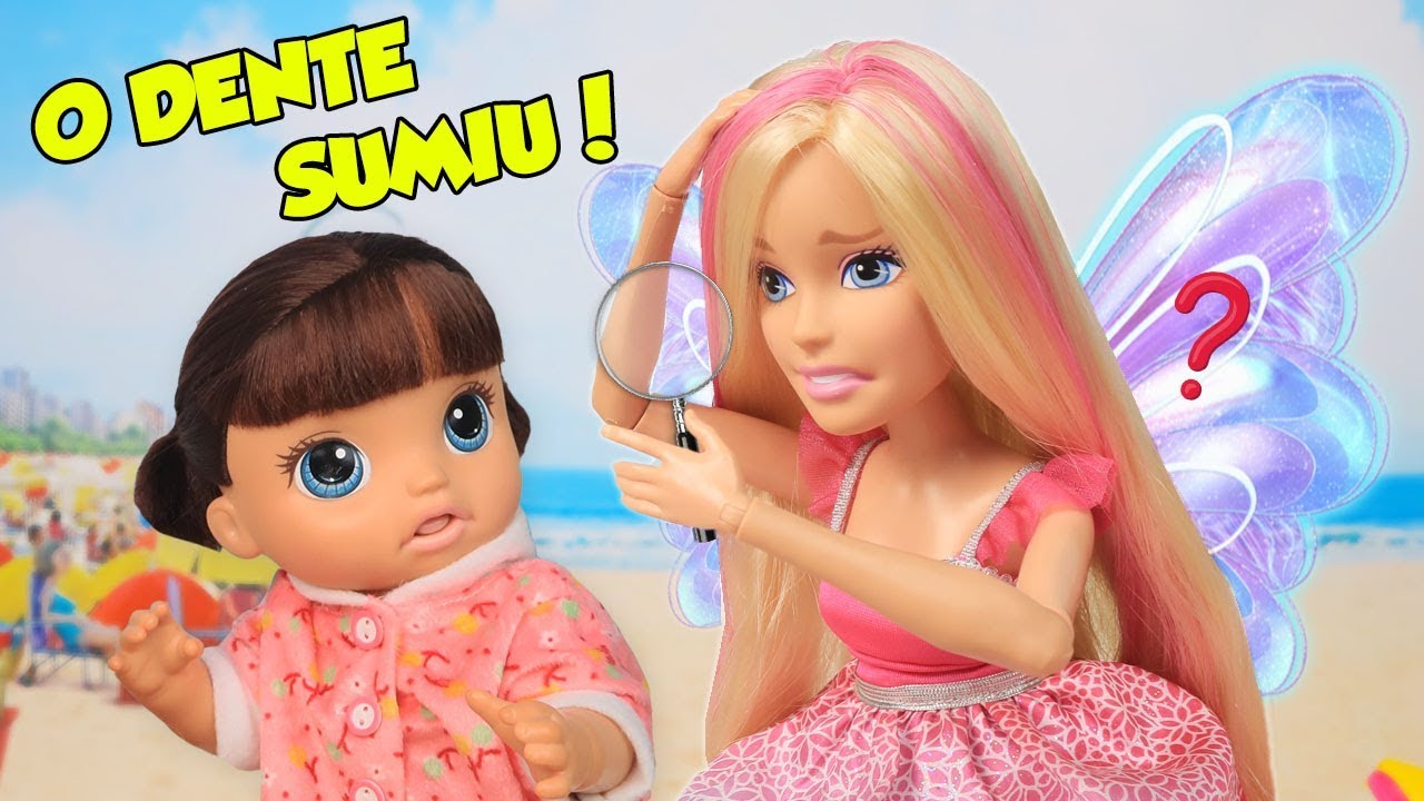 FADA DO DENTE PROCURA O DENTINHO PERDIDO DA BABY ALIVE DUDA - Lilly Doll