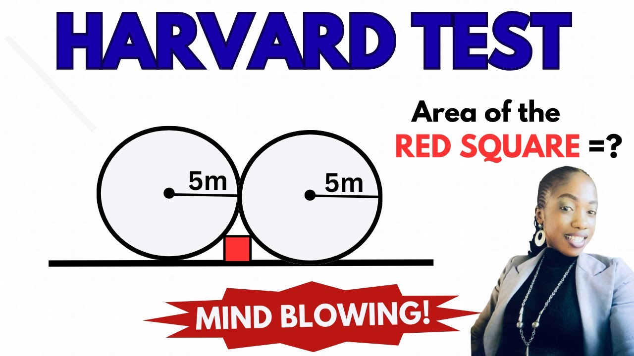 Many People Can’t Solve This Geometry Puzzle | Harvard Admission Test #geometrypuzzle #geometry