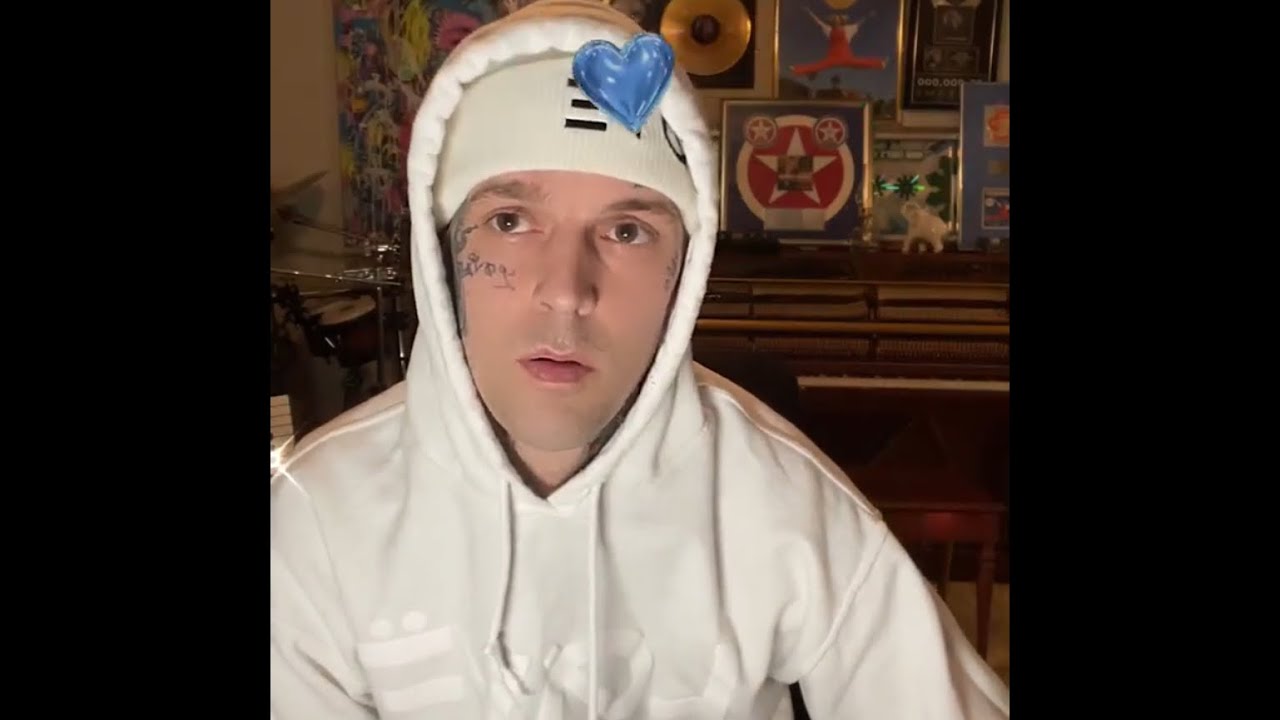 Aaron Carter playing Piano with Baby Prince Full Instagram Live Stream 02/03/2022