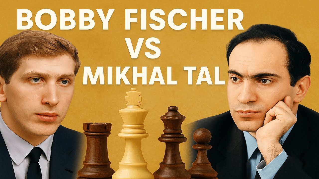 Mikhail Tal vs Bobby Fischer | Candidates 1959 - Game 27 | Legendary Chess Battle