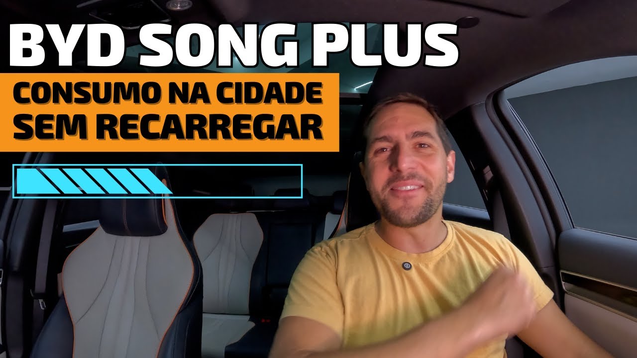 BYD SONG PLUS  - CONSUMO NA CIDADE SEM RECARREGAR