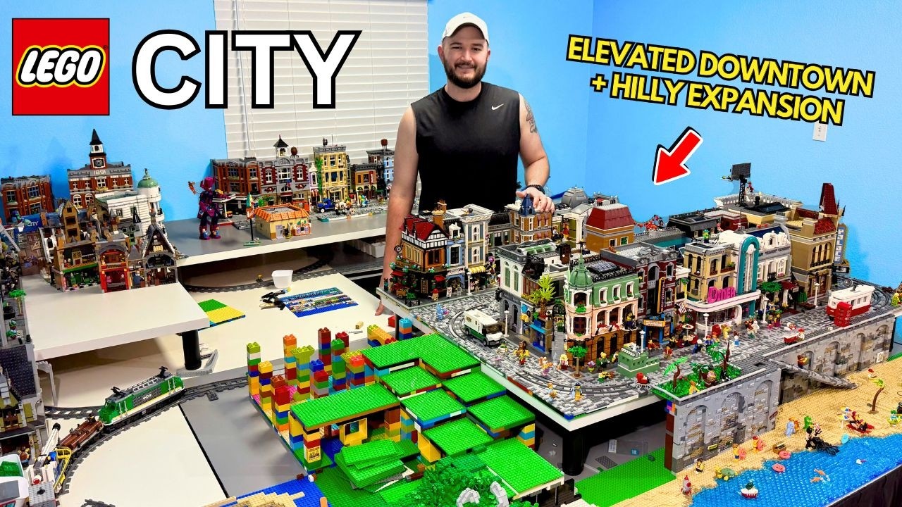 Expanding the LEGO City After 1 Year | Vlog