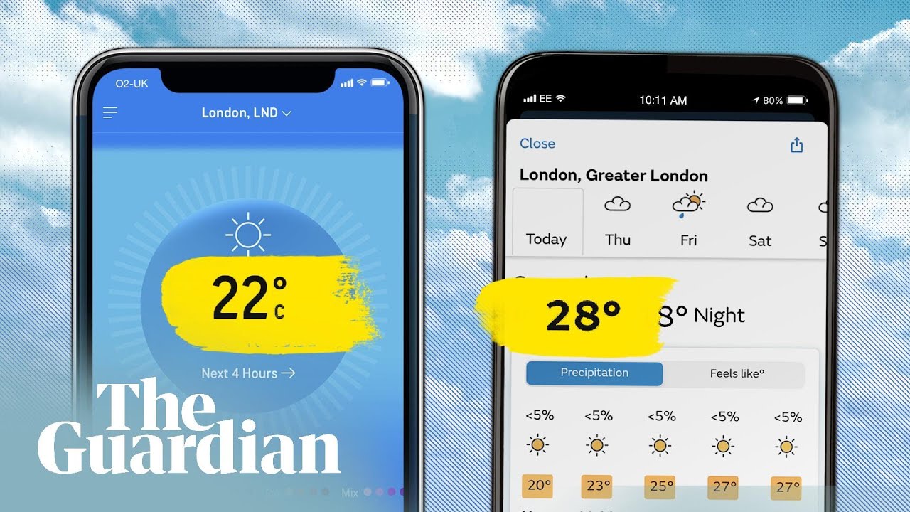 Why are all my weather apps different?  | It's Complicated