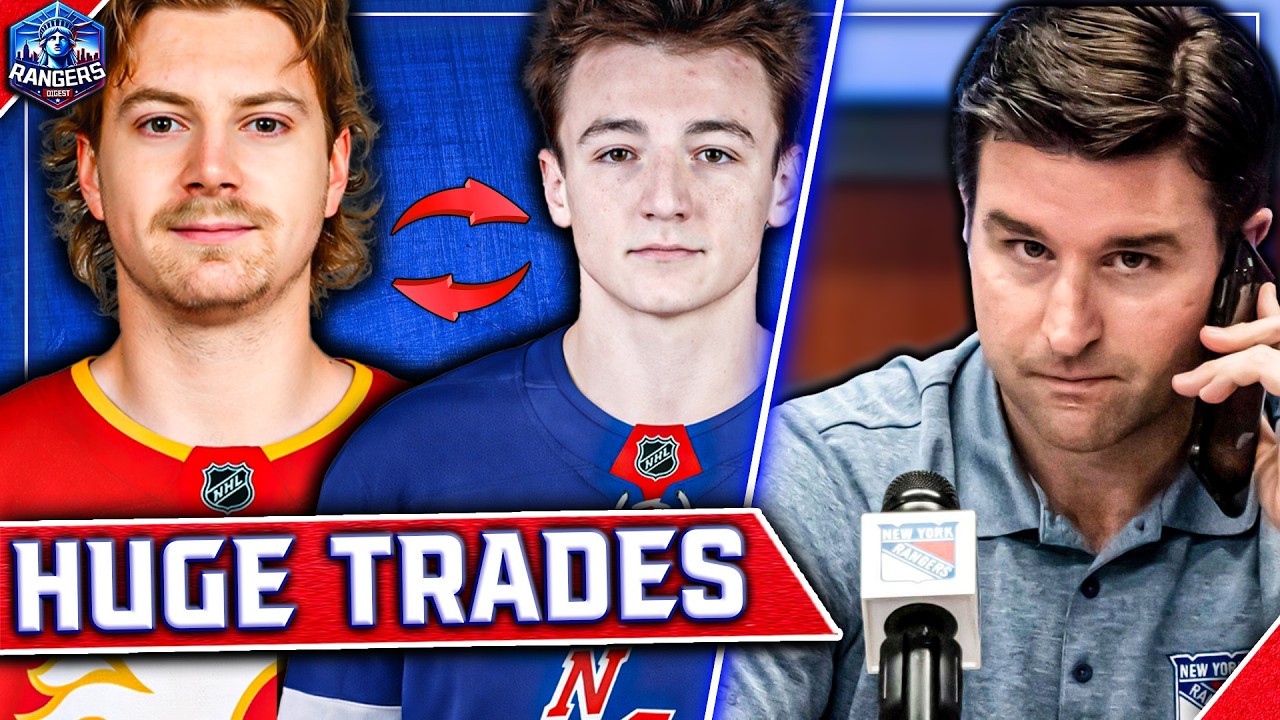 Rangers make multiple HUGE moves... This is PERFECT
