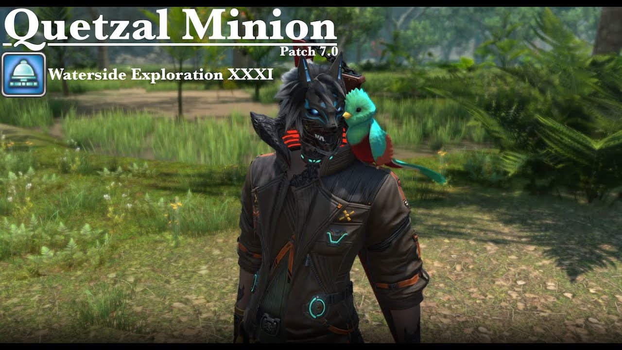 Final Fantasy XIV - Quetzal Minion