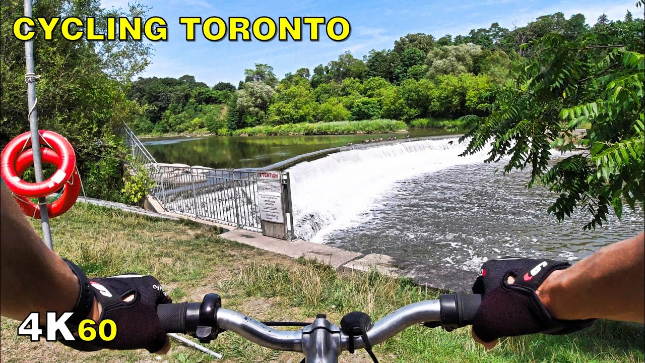 Cycling The Humber River Trail in Toronto (Narrated) on July 25, 2020 [4K]