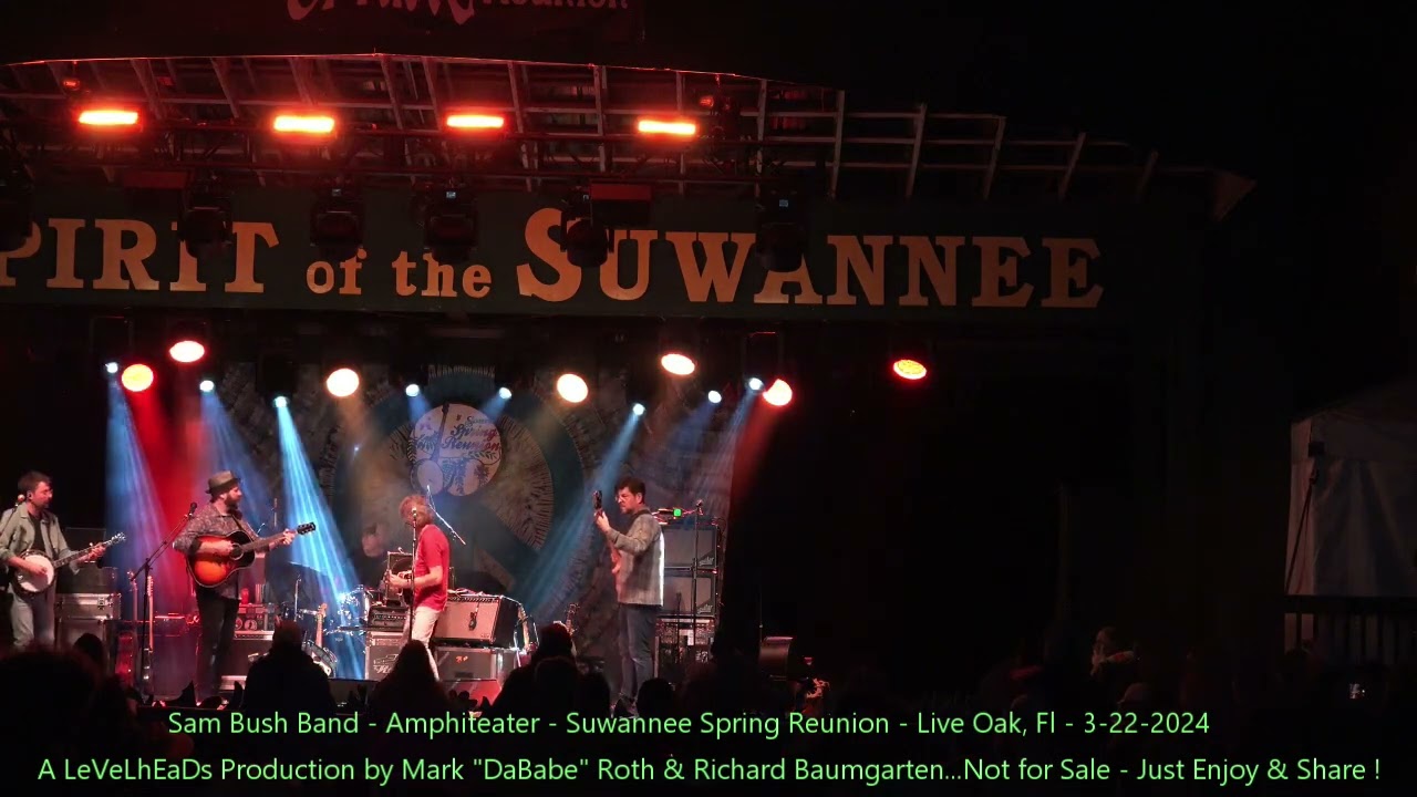 Sam Bush Band - Amphitheater - Suwannee Spring Reunion - Live Oak, Fl - 3-22-2024
