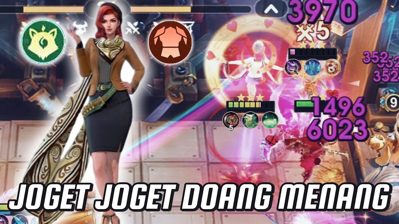 ESMERALDA MYSTIC MEOW !! TINGGAL JOGET JOGET DOANG RATA !! MAGIC CHESS GO GO !!