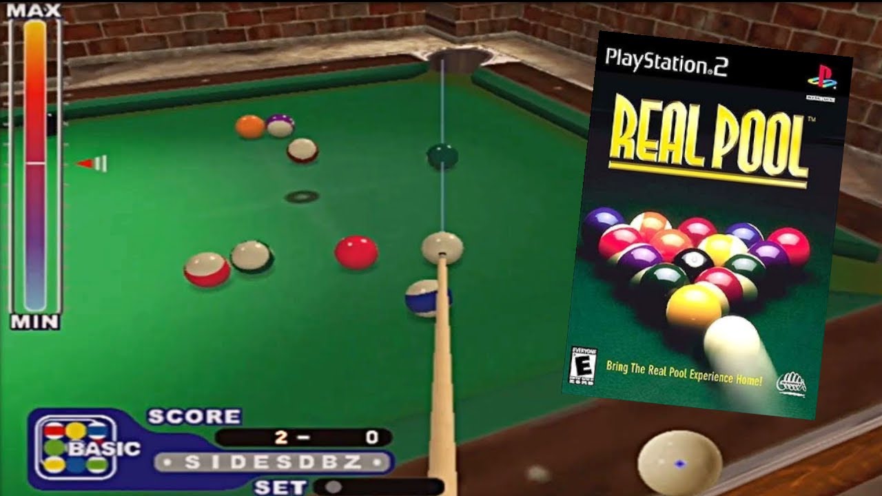 Real Pool PS2 - Jogo/Simulador  de sinuca