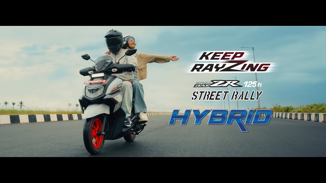 Yamaha RayZR 125 FI Hybrid | With New LED DRL and Answer Back Feature