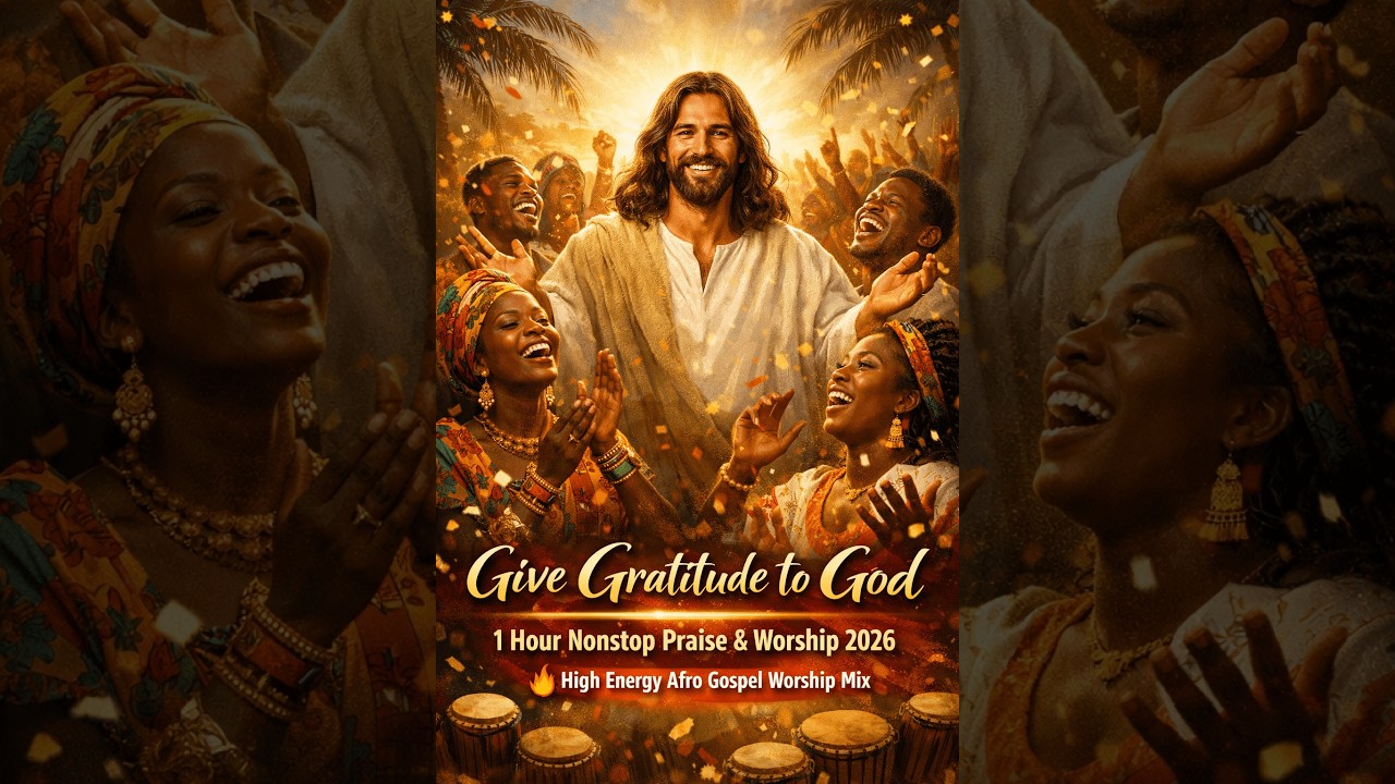 Give Gratitude to God | 1 Hour Nonstop Praise & Worship 2026 🔥 High Energy Afro Gospel Worship Mix