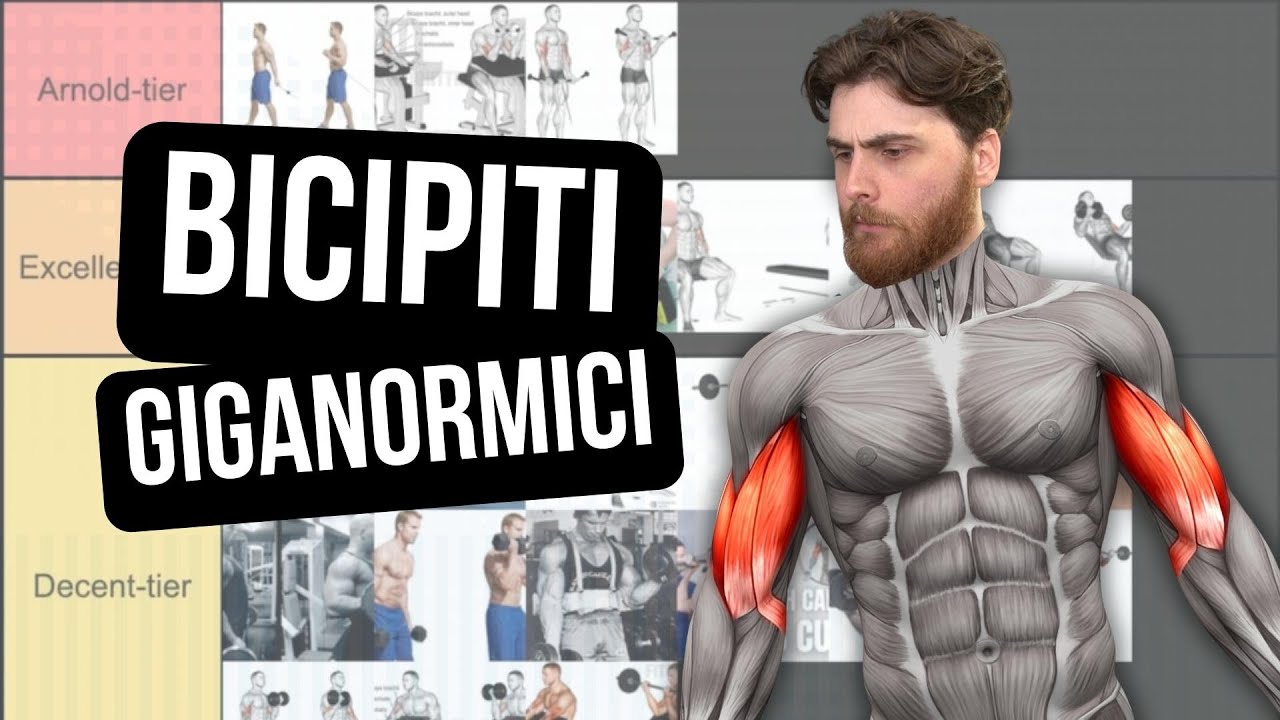 BICIPITI ENORMI Con Questa #tierlist