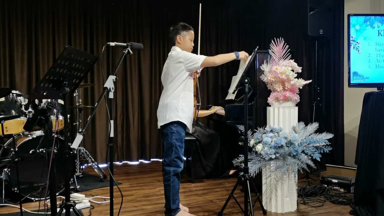 Khor Zhen Yuan | First Violin Performance | Student Recital 🎻✨
