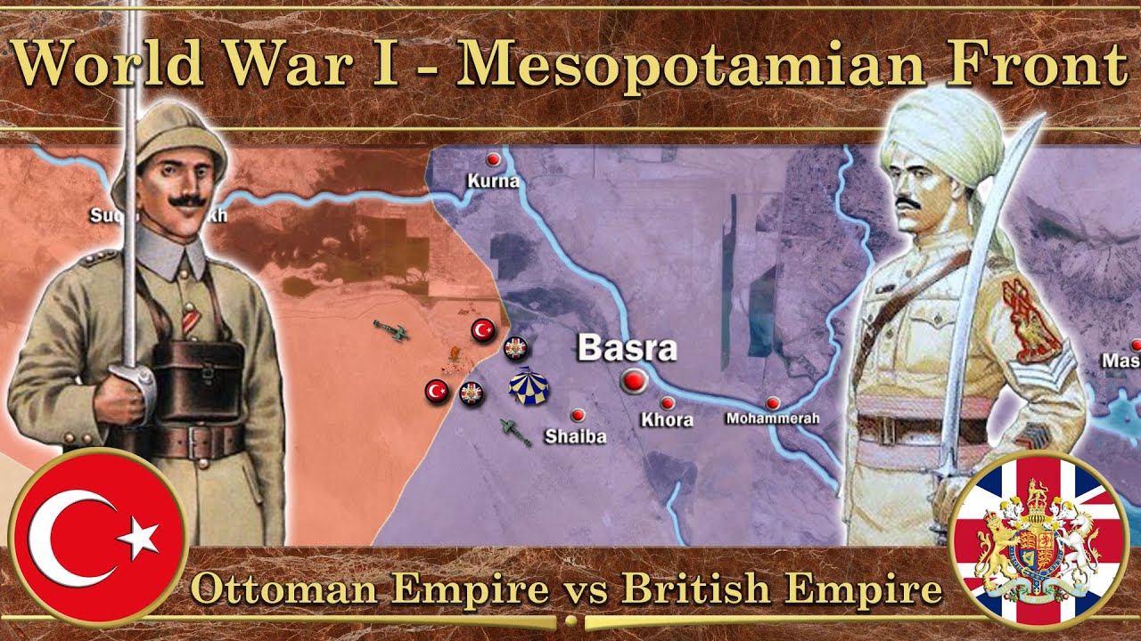 Первая мировая война. ⚔️ Месопотамский фронт (1914-1918)