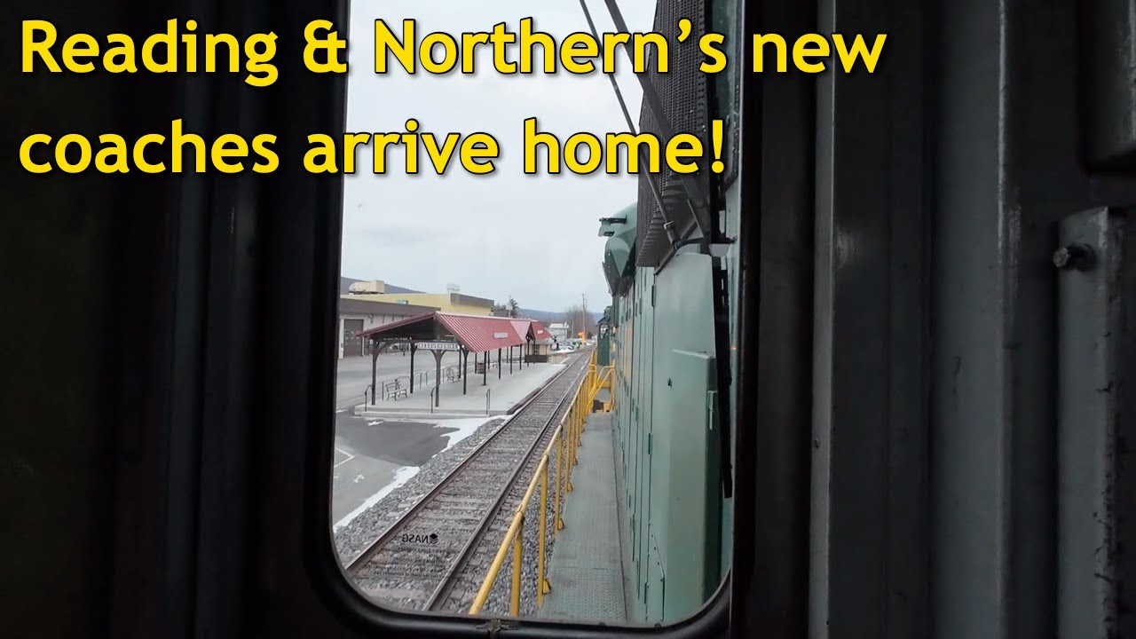 Reading & Northern's new train! Part 3 of 4 - Barnesville to Nesquehoning