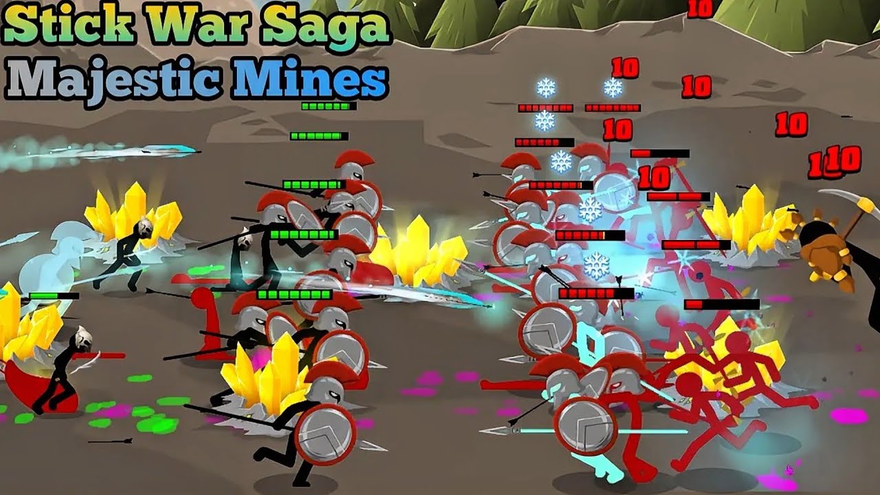 Stick War Saga: Level 30 - Majestic Mines (Insane Difficulty)