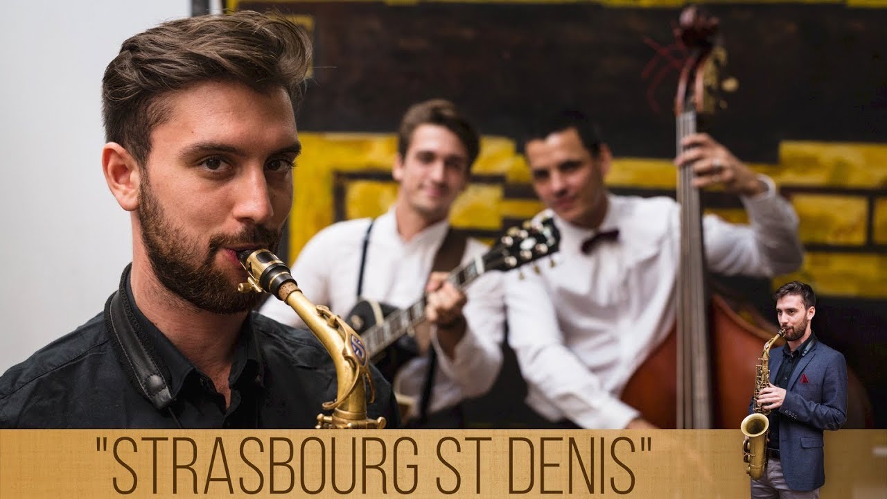 Strasbourg St Denis (Roy Hargrove) - Hugo / Camille / Ghali - Trio jazz avec saxophoniste