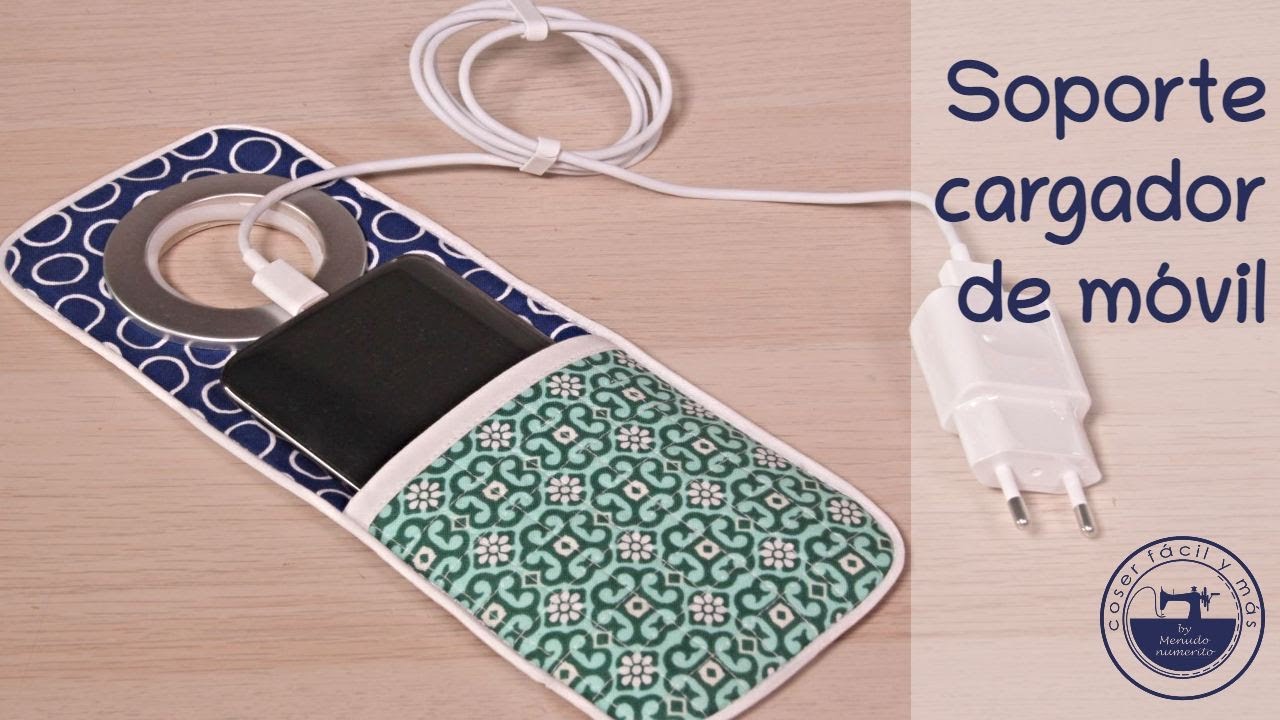 Soporte cargador para teléfono móvil (con patrón)