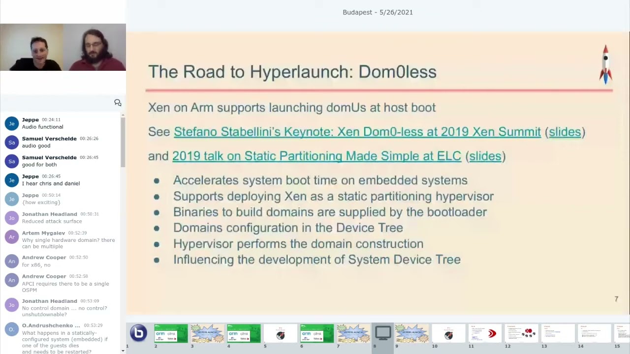 Keynote Session: Hyperlaunch: A New Start for Xen! - Christopher Clark & Daniel Smith