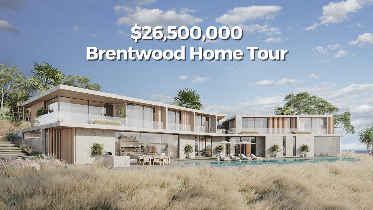 Inside a LUDICROUS $26.5M Organic Luxury Brentwood Home