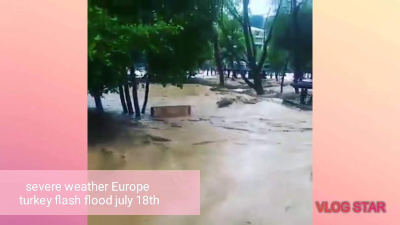 Major flooding in Akçakoca Turkey July 18th