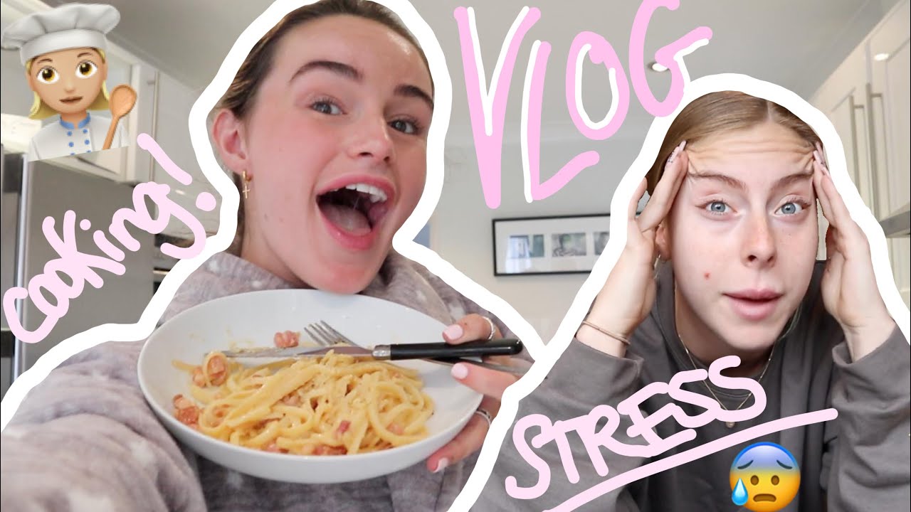 LITTLE LOCKDOWN VLOG - COOK WITH US!!!! | Syd and Ell