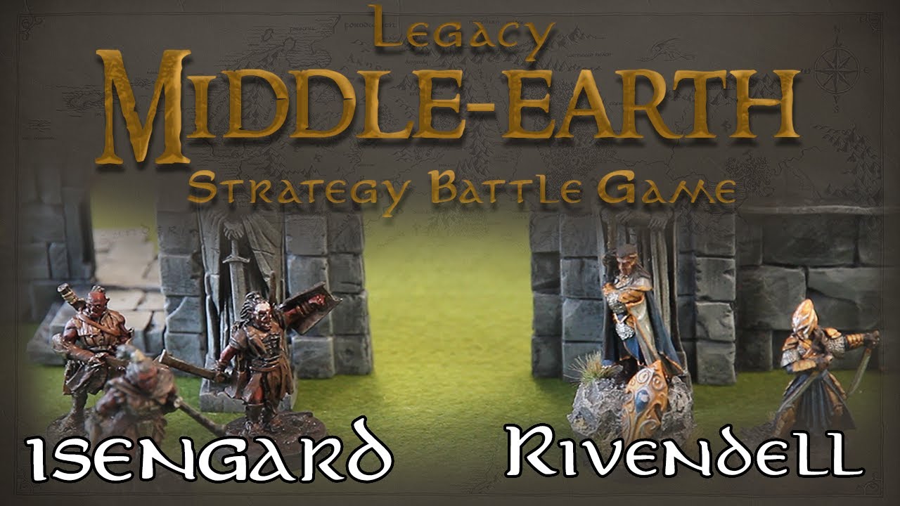 Middle Earth Strategy Battle Game - Isengard V Rivendell (1st Edition)