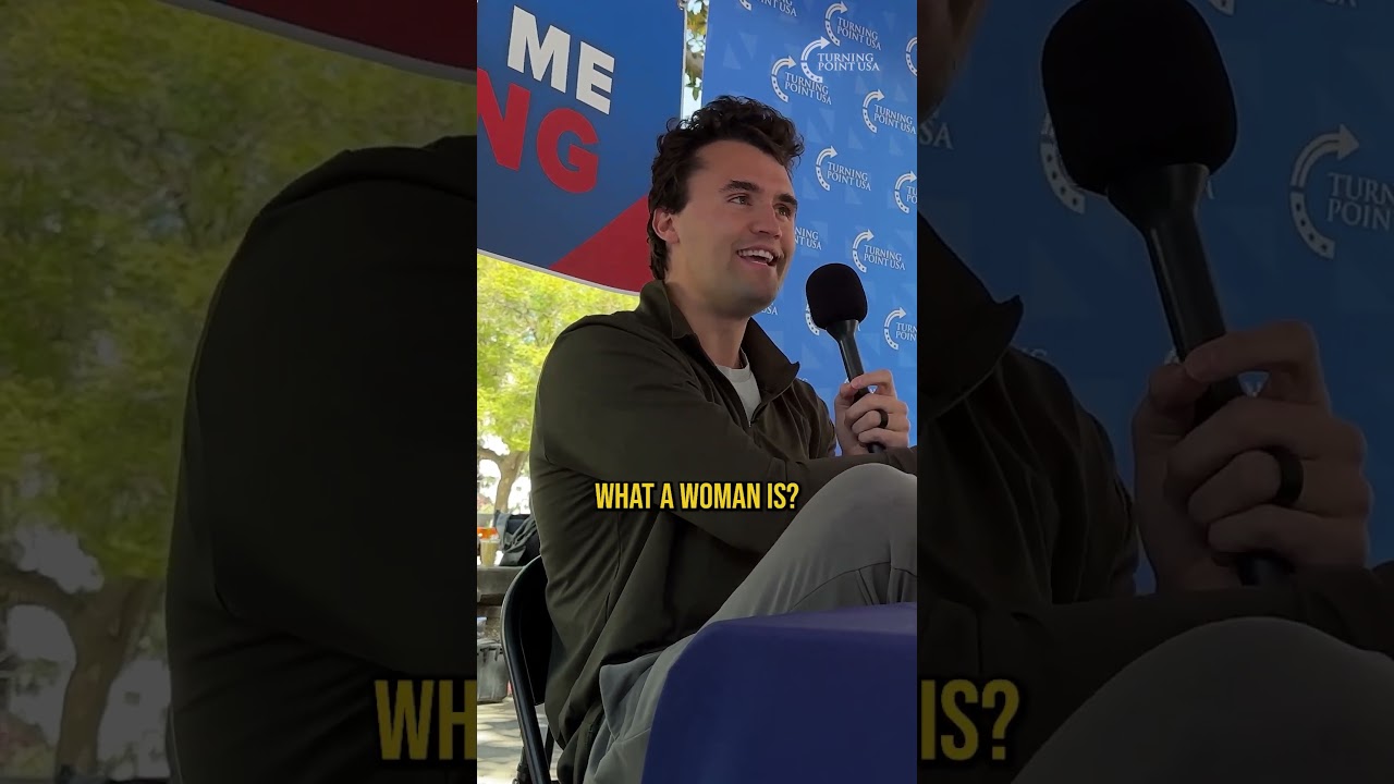 Charlie Kirk CALLS OUT Feminist Who Can&rsquo;t Define 'Woman'
