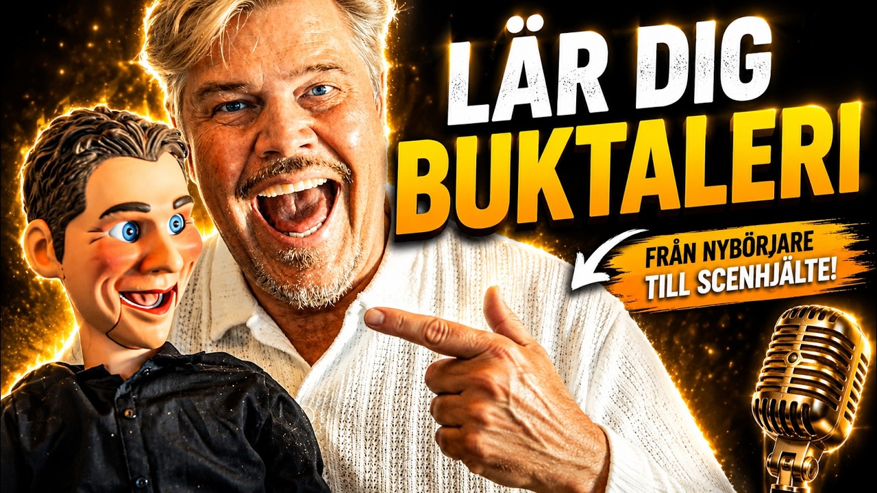 (TUTORIAL) LÄR DIG BUKTALERI med John Houdi