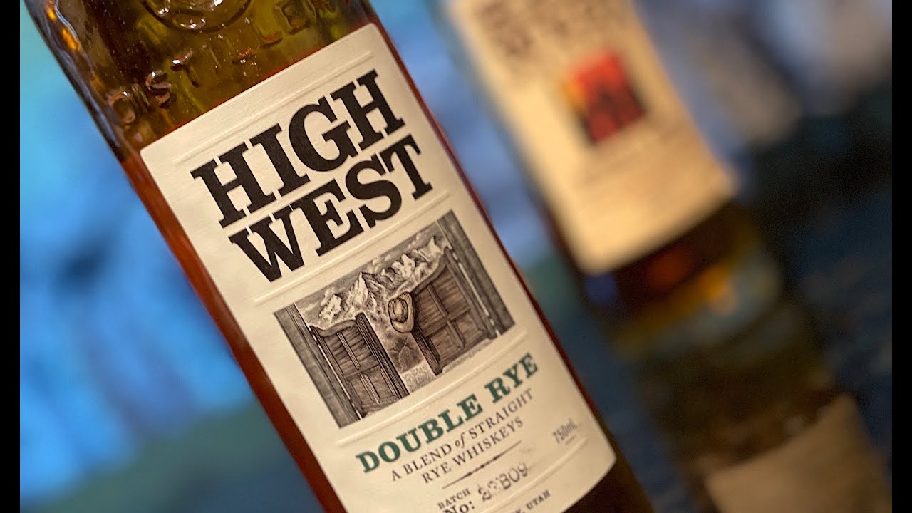 High West Double Rye Blend of Straight Rye Whiskeys #22B09