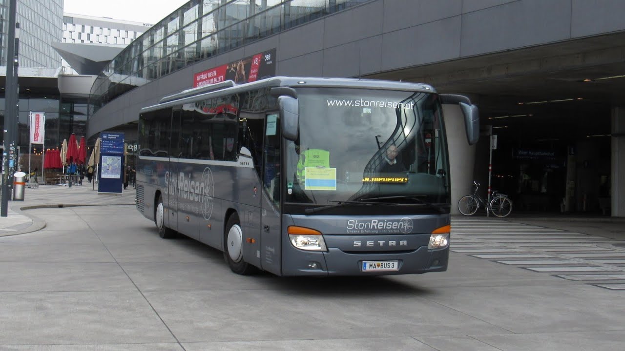 [Sound] Setra S415 GT StanReisen SEV Hauptbahnhof ↔️ Gramatneusiedl bzw Bruck/Leitha