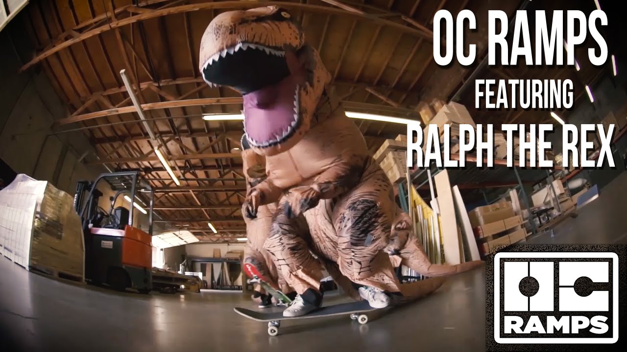 Skateboard Dinosaur Ralph the Rex