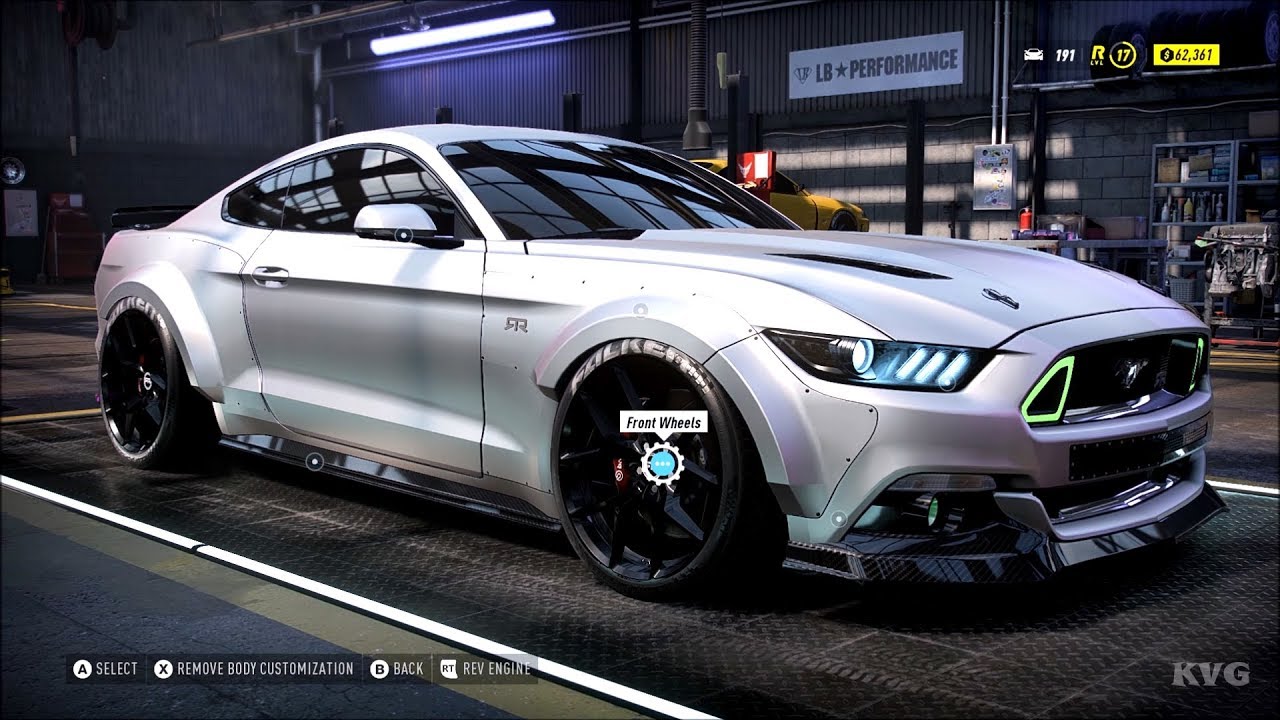 Need for Speed Heat - Ford Mustang GT 2015 (RTR) - Customize | Tuning Car (PC HD) [1080p60FPS]