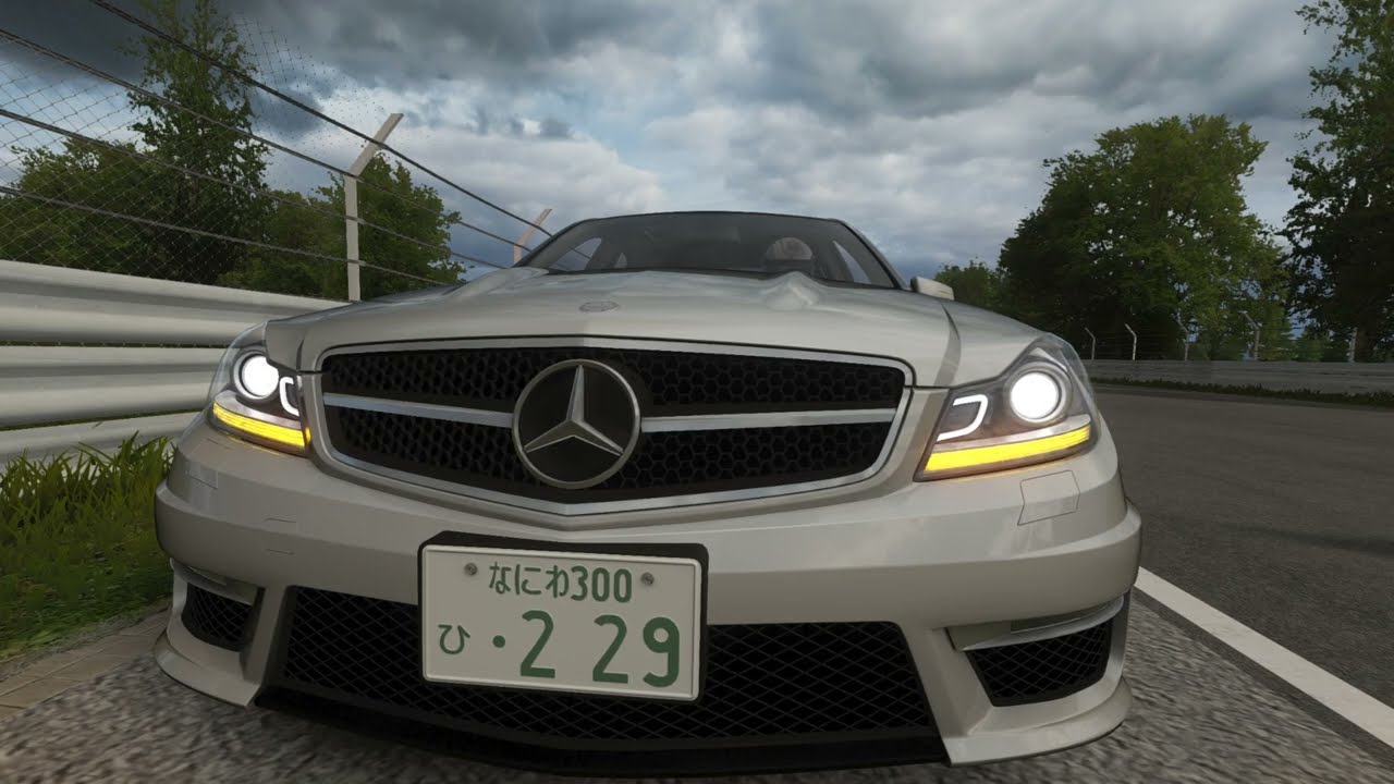 Assetto Corsa -Full Send in My Mercedes C63 AMG W204 ! Nurburgring Lap